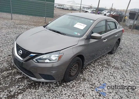 2016 Nissan Sentra Sv из США, поврежденный, VIN 3N1AB7AP6GL674799
